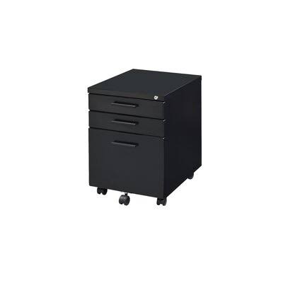 Black File Cabinet D239