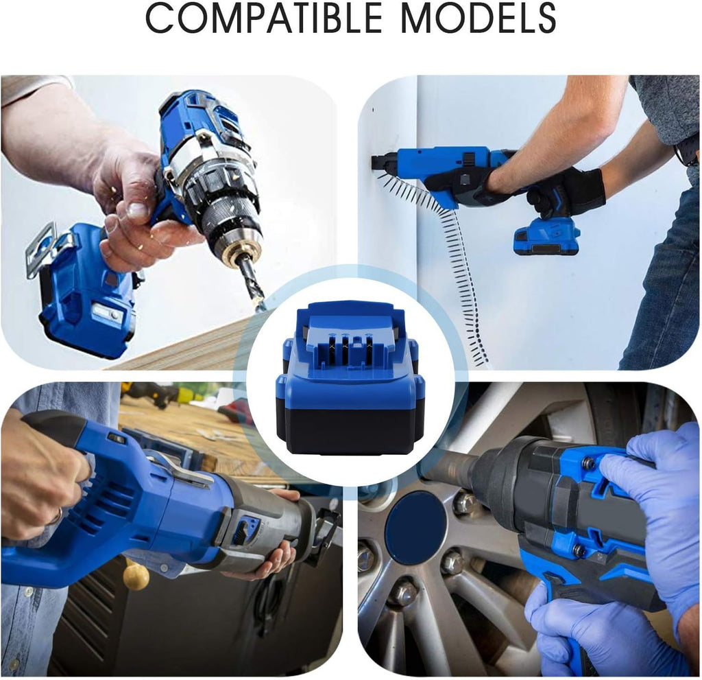 24V 5.0Ah Lithium Ion Cordless Tools Battery Pack of 2 Y420659