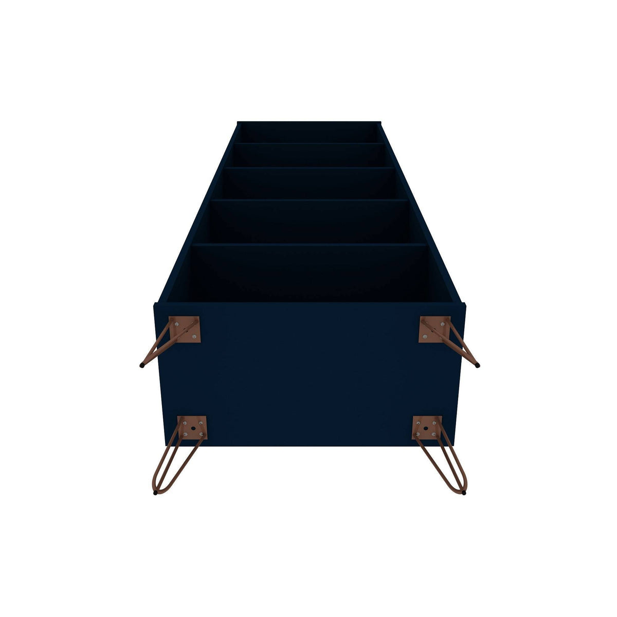 3-Piece Multi Size Bookcases in Midnight Blue N9534