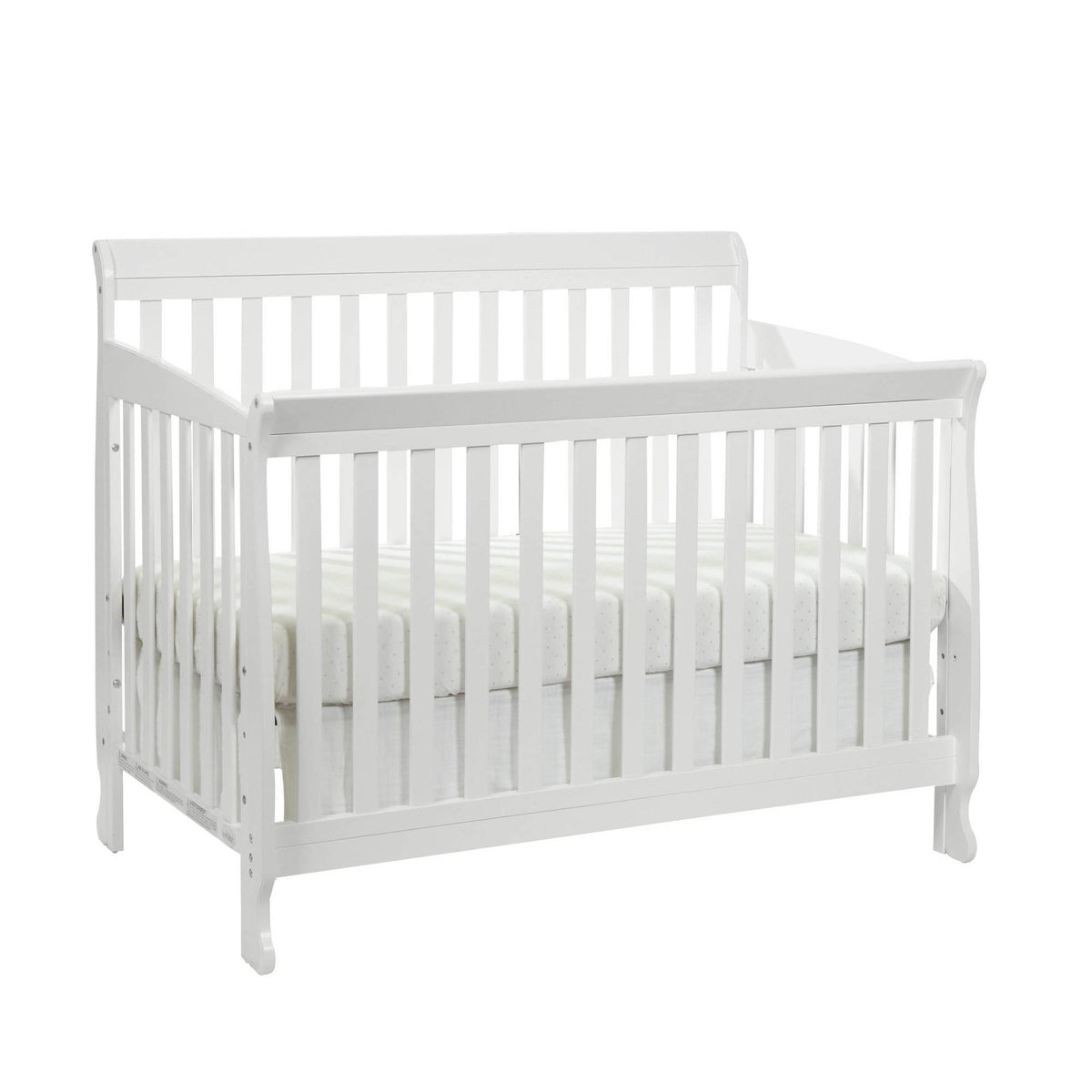 4-in-1 Crib in White V92835