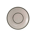 White with Brown Speckle 9 in. Plate S1336