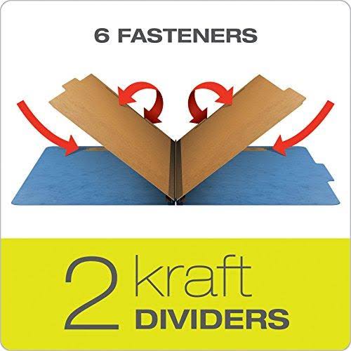 Legal Light Blue Classification Folders 10/Box P83669