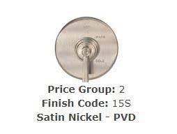 Angle Valve, 1/2x22 Compression Satin Nickel O503743