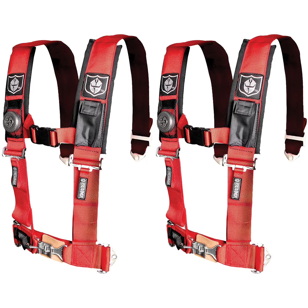 Red 4-Point Harness 2" Straps, 2 Pack S3298