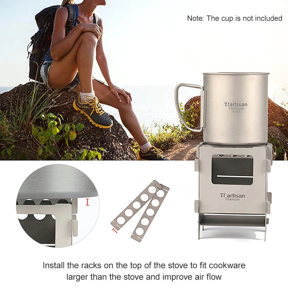 Titanium Wood Burning Stove S85193