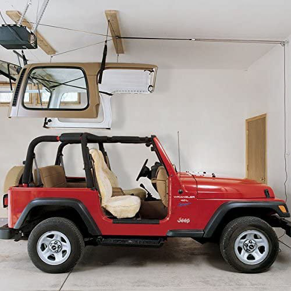 Overhead Storage for Truck Caps, Bikes, Kayaks, and More Y693