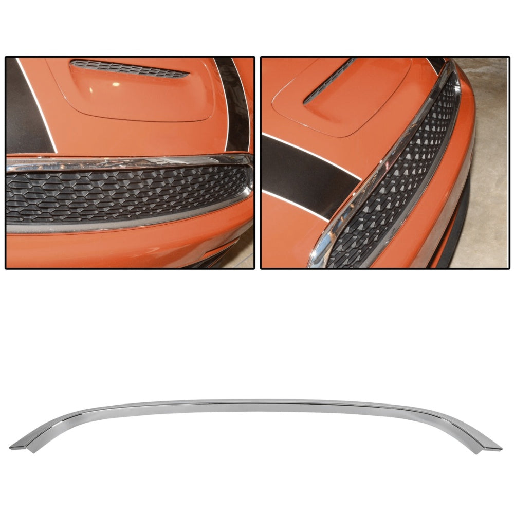 Chrome Hood Molding Trim B185