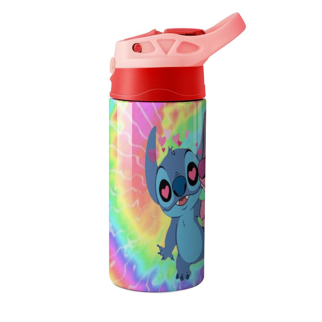 Stainless Steel Vacuum Insulated Water Bottle With Straw J164