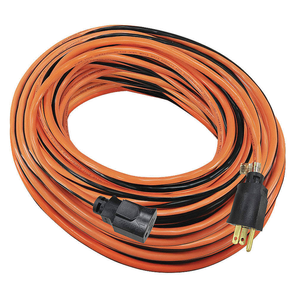 Lock Extension Cord, 100ft, 14Ga, 13A, SJTW V735
