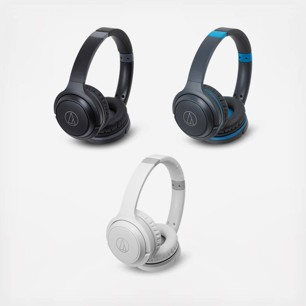 White Bluetooth Over-Ear Headphones with Mic G178712