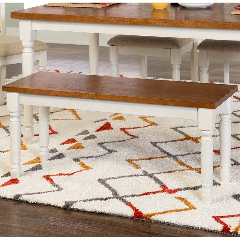 Brown Wood Bench O665