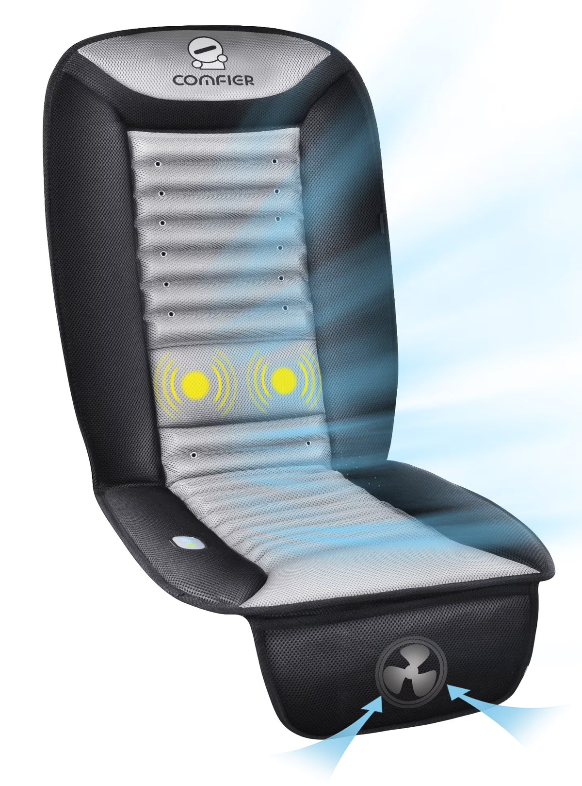 Car Seat Cushion with Back Massage O4319