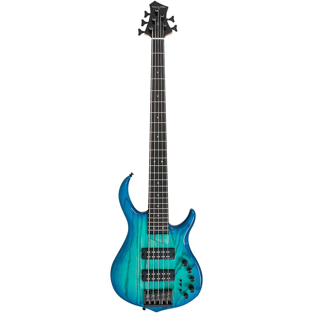 Transparent Blue 5-String Bass O88368