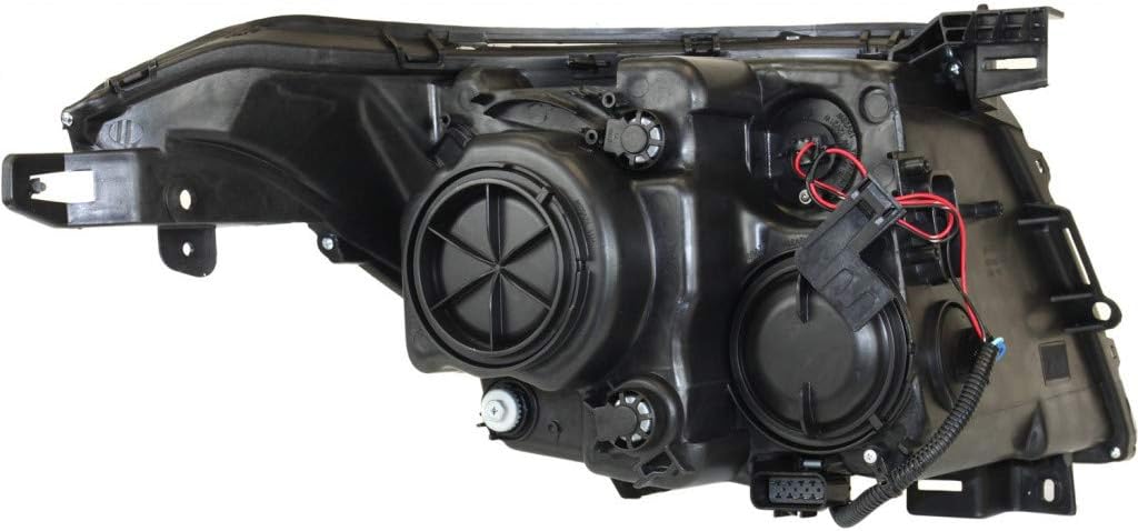 Headlight Assembly Halogen Driver Side D989