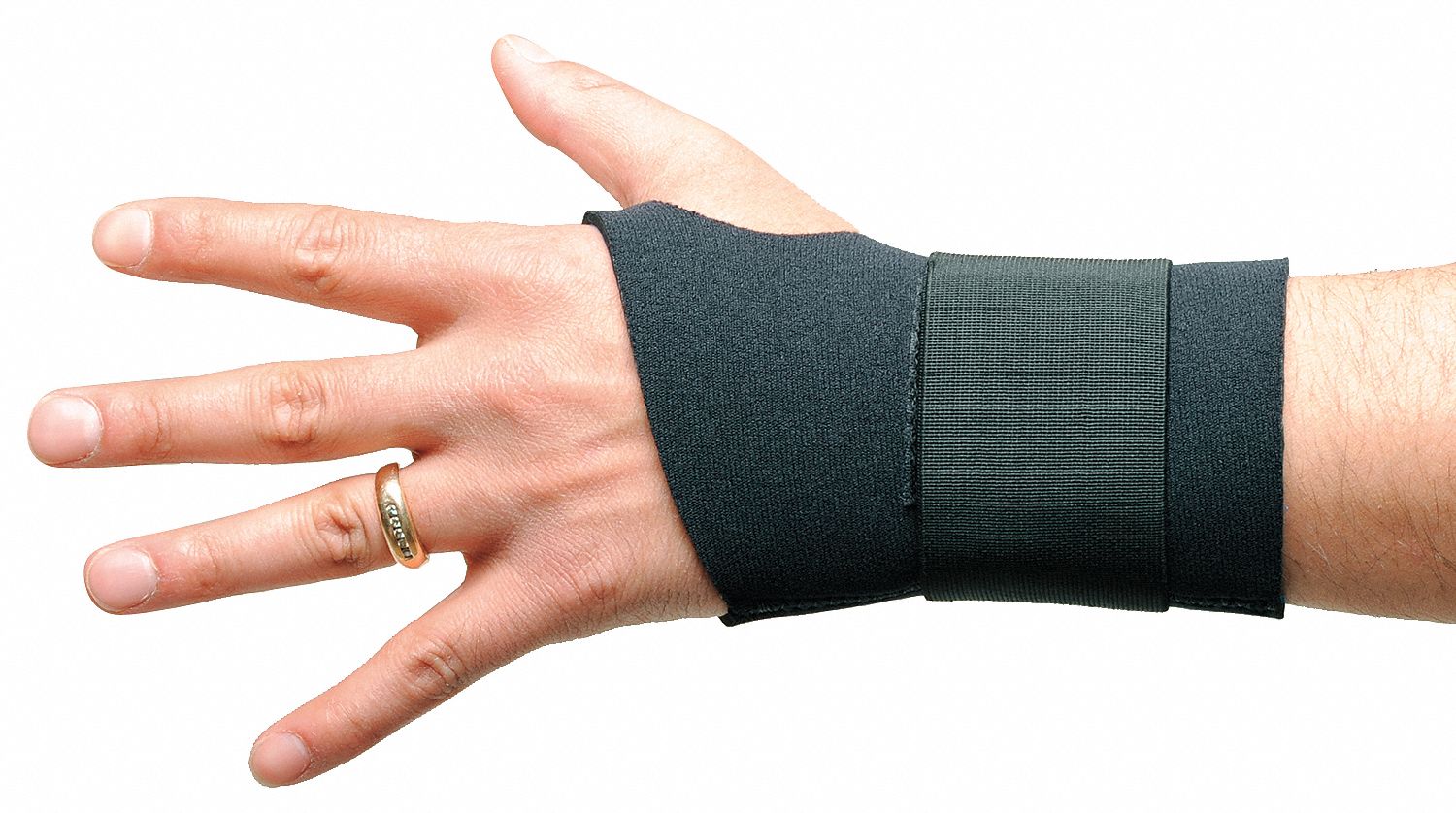 Black XL Neoprene Wrist Support D169
