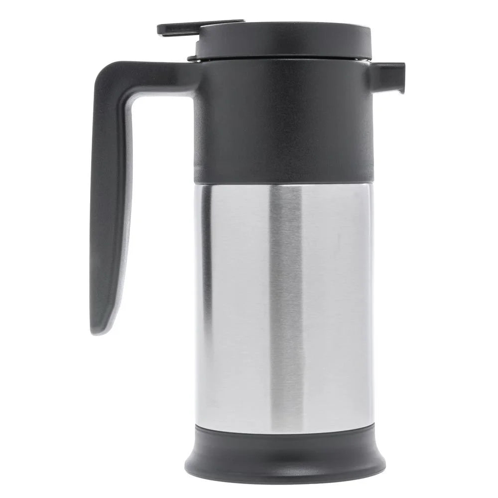 Thermal Beverage Server with Base, 0.7 Liter Stainless Steel R337