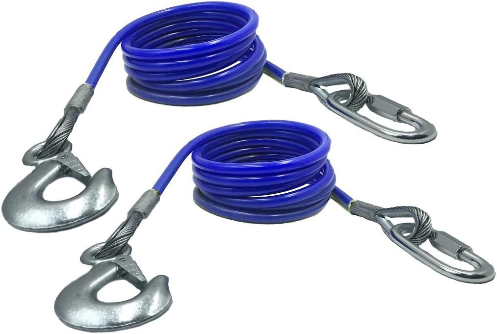 Trailer Safety Chains Cables 68 inch, 12000 Lbs, Pack of 2 M791