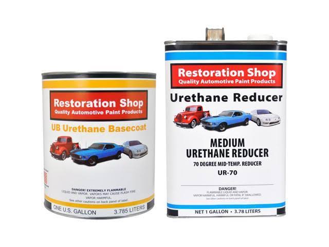 Malibu Sunset Orange Metallic Urethane Basecoat/Clearcoat Car Paint Complete Medium Gallon Kit M94728