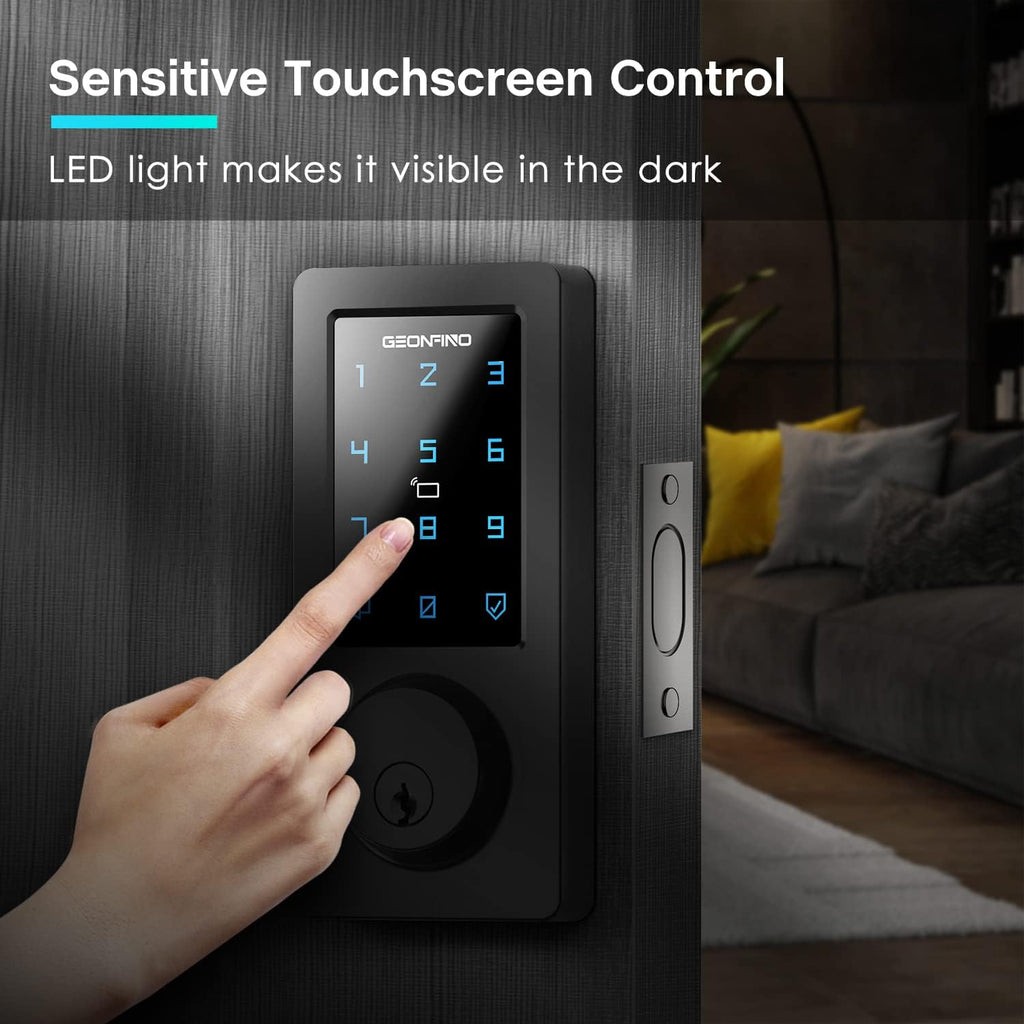Smart Deadbolt Lock with Bluetooth App and Keypad Q5068