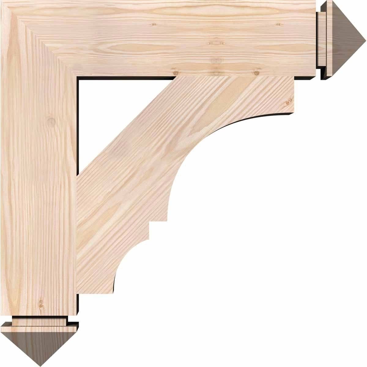 Douglas Fir Smooth Bracket W383503