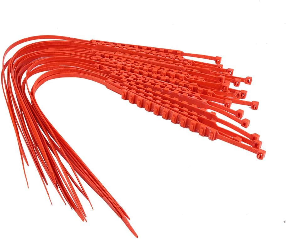 20pcs Nylon Anti-Skid Snow Tire Chains with Gloves M813123