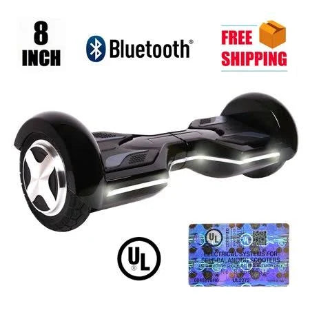 Chrome Black Bluetooth Hoverboard F3861