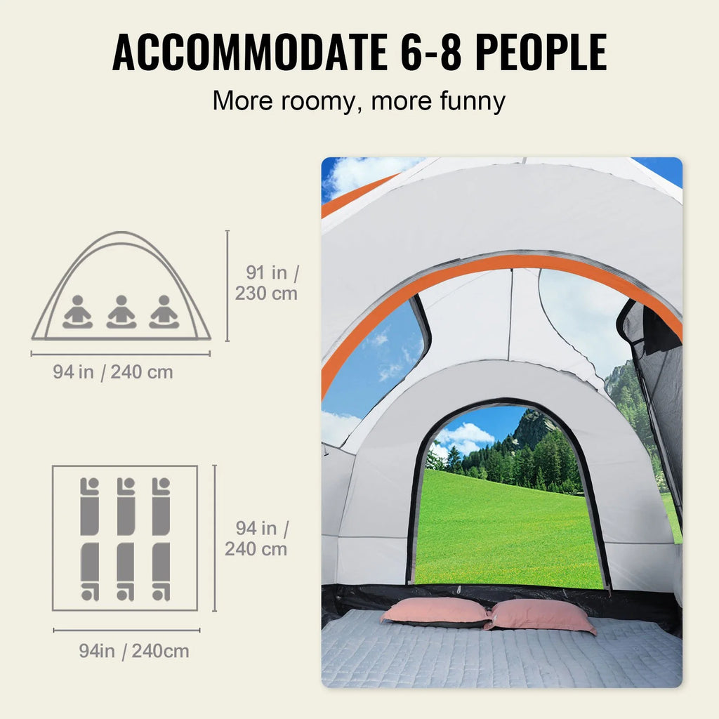 SUV Camping Tent Attachment with Rain Layer I822759
