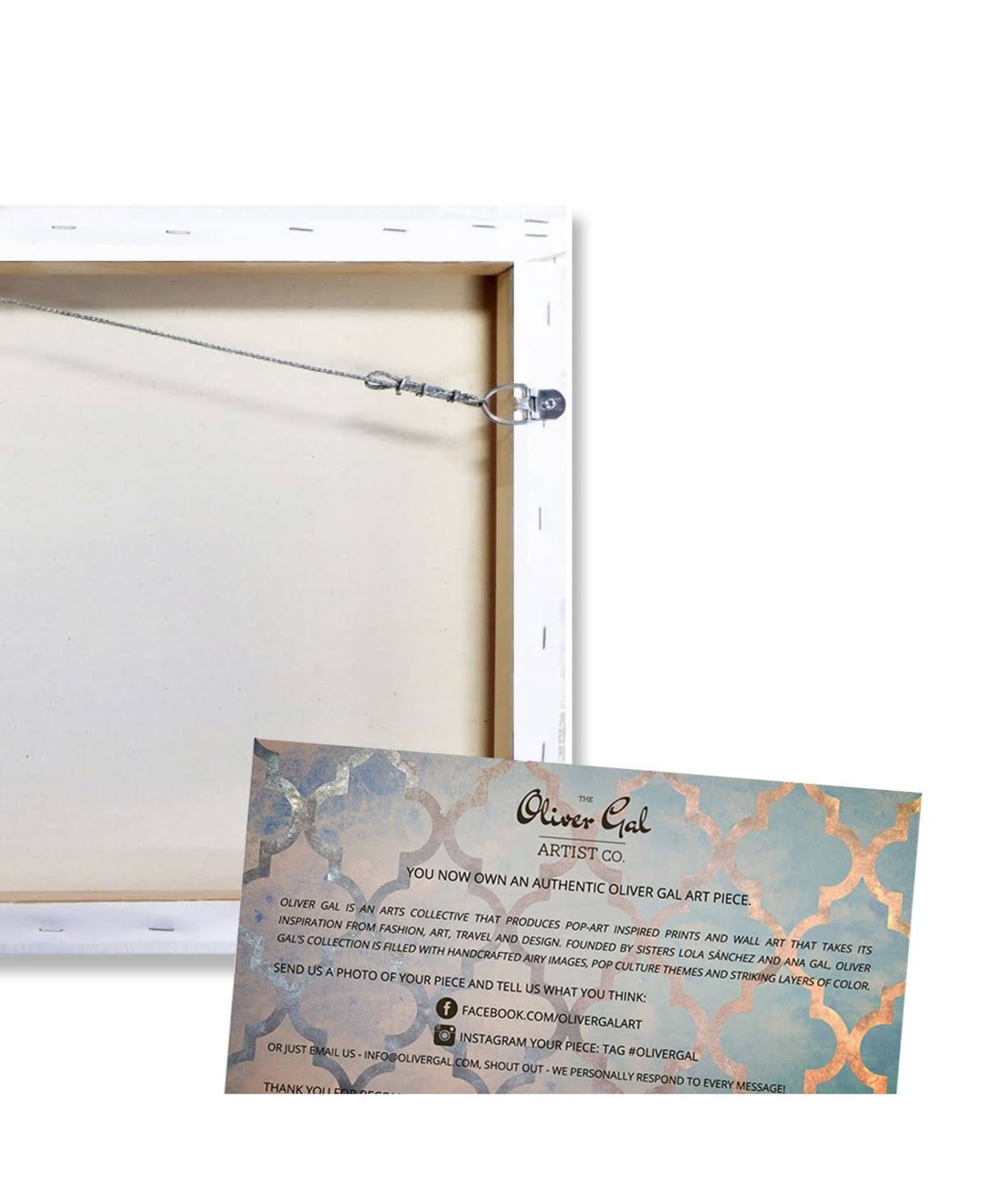 White Day and Night Canvas G8151