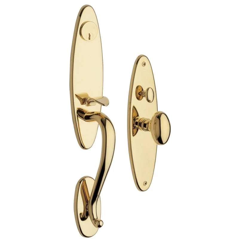 Non-Lacquered Brass Front Door Trim Set Z913