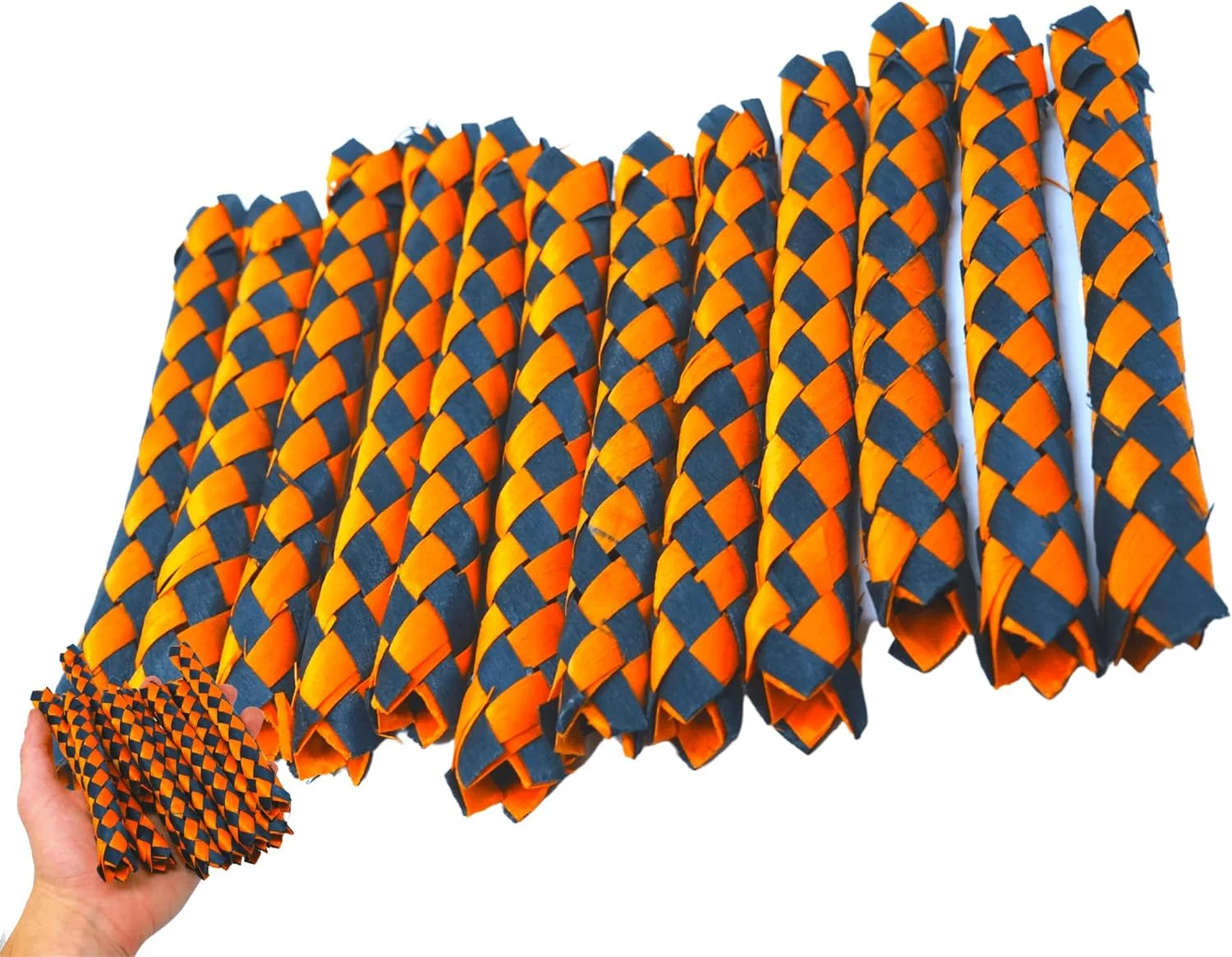 12 Finger Traps (5.50" X 0.75") Green G83399