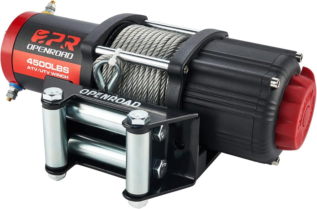 4500lbs 12V Electric Winch with Wireless Remote Control Mounting Bracket K820867