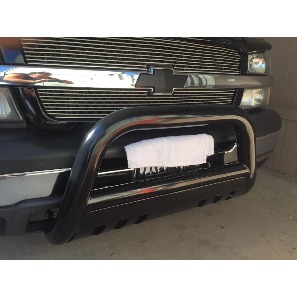 Black 3" Bull Bar Bumper Grille Guard R41382