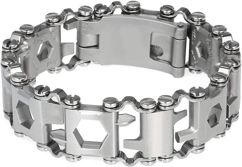 29 In 1 Stainless Steel Survival Bracelet N78969