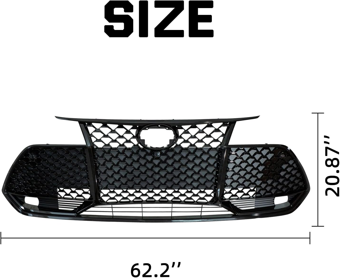Refit Grille Compatible with 2019 - 2021 Toyota Avalon E766