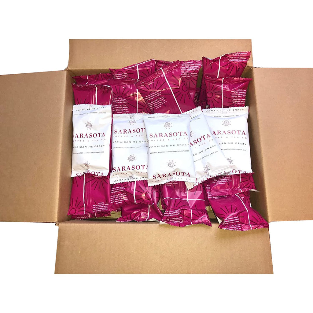 Jamaican Me Crazy Ground Coffee Packets, Medium Roast, Pack of 36 Z5566
