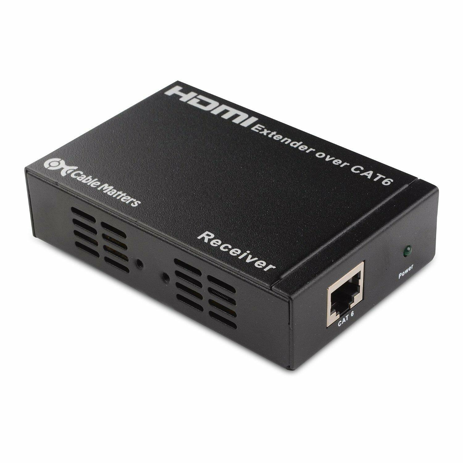 HDMI Over Ethernet Receiver Box Up to 300 Feet D948