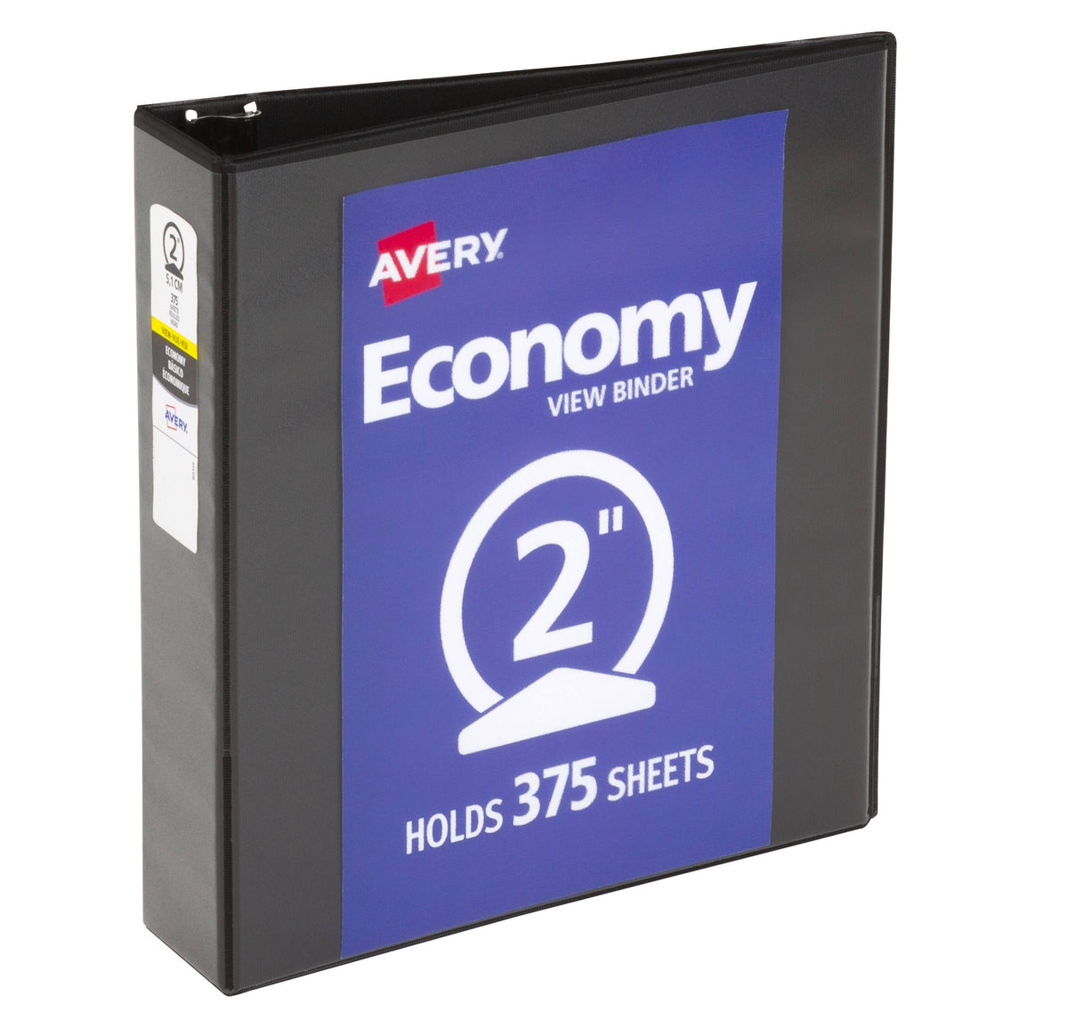 Black Round Ring Binder, 2 Capacity O9234