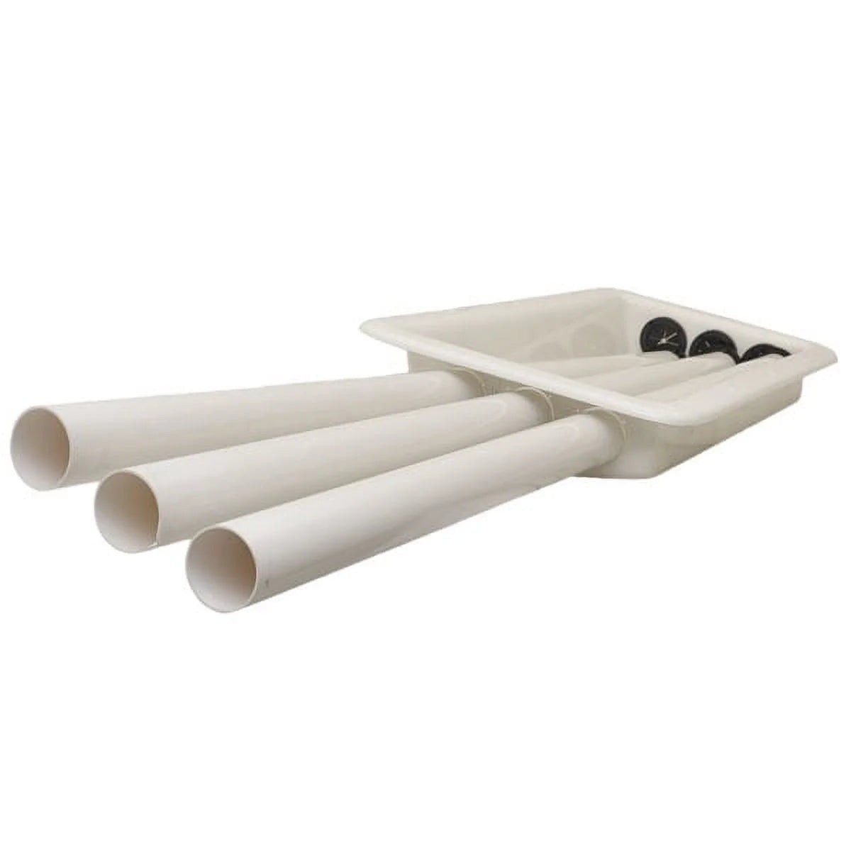 75 x 14 5/8 x 6 1/8 Inch White Boat Rod Holder Box N4170