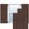 Real Wood Pine Board-n-Batten Shutters M170