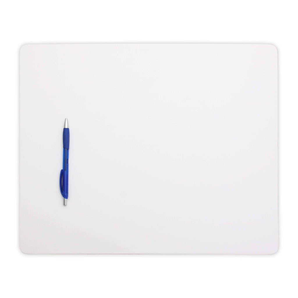 White Leatherette Conference Table Pad W156