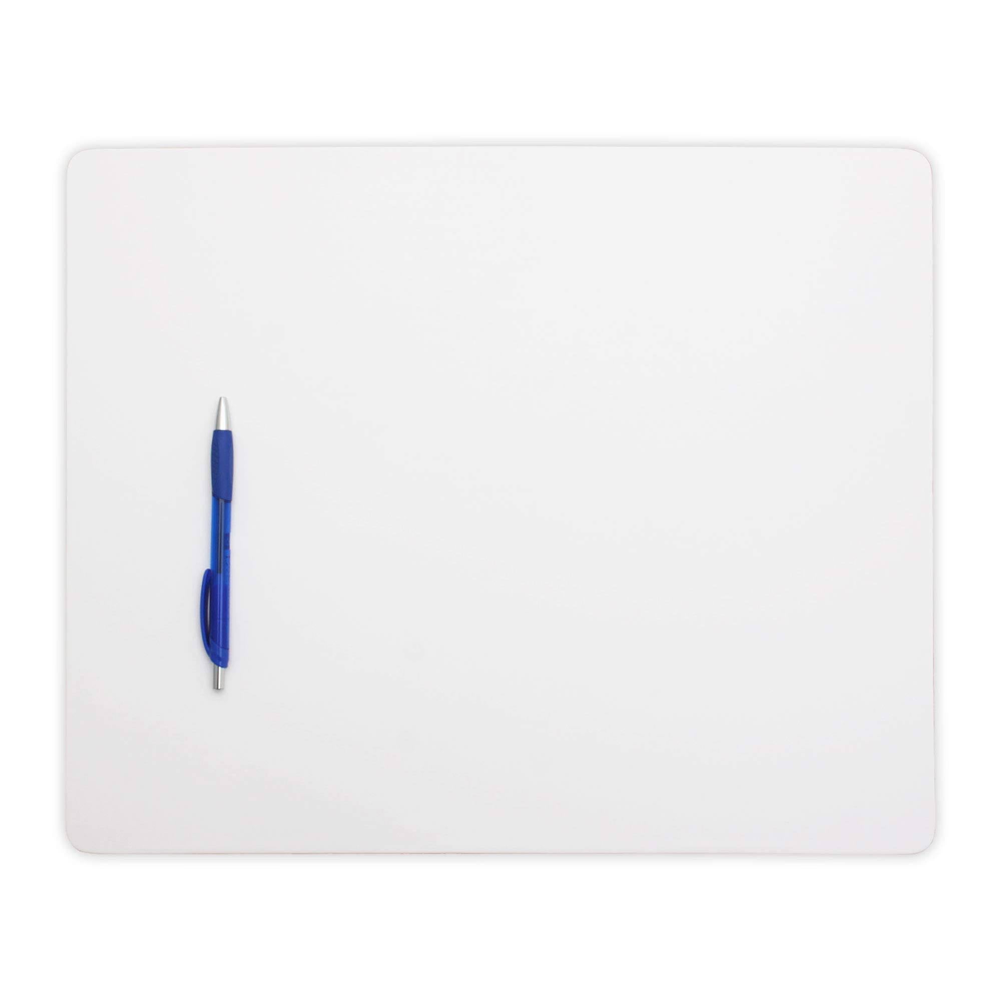 White Leatherette Conference Table Pad W156