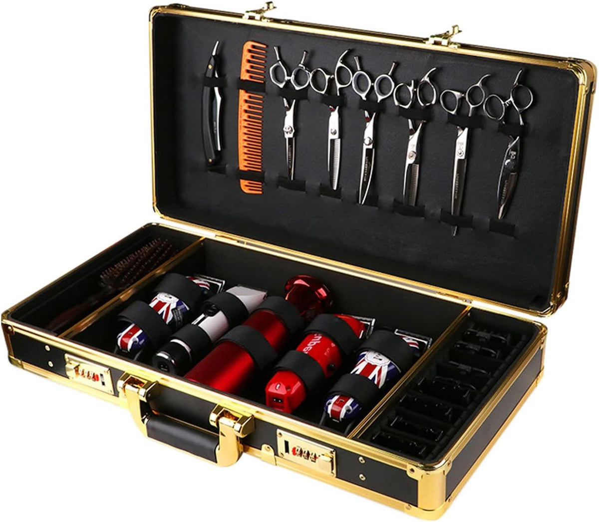 Barber Travel Carry Case with Code Lock K7769