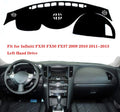 Left Hand Drive Dashboard Cover Dash Mat for Infiniti FX35 FX50 FX37 2009-2013 T28898