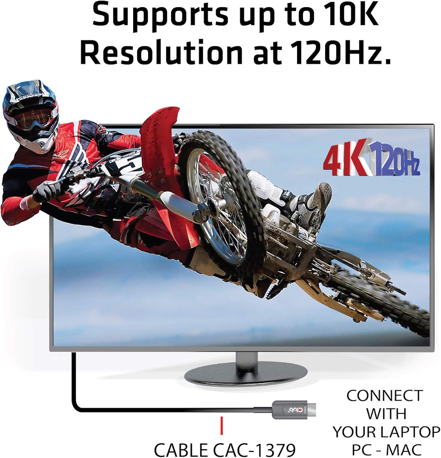 8K 60Hz 4K 120Hz Active Fiber Optical HDMI 2.1 Cable AOC Male/Male 20 meter / 65.6 feet V683447
