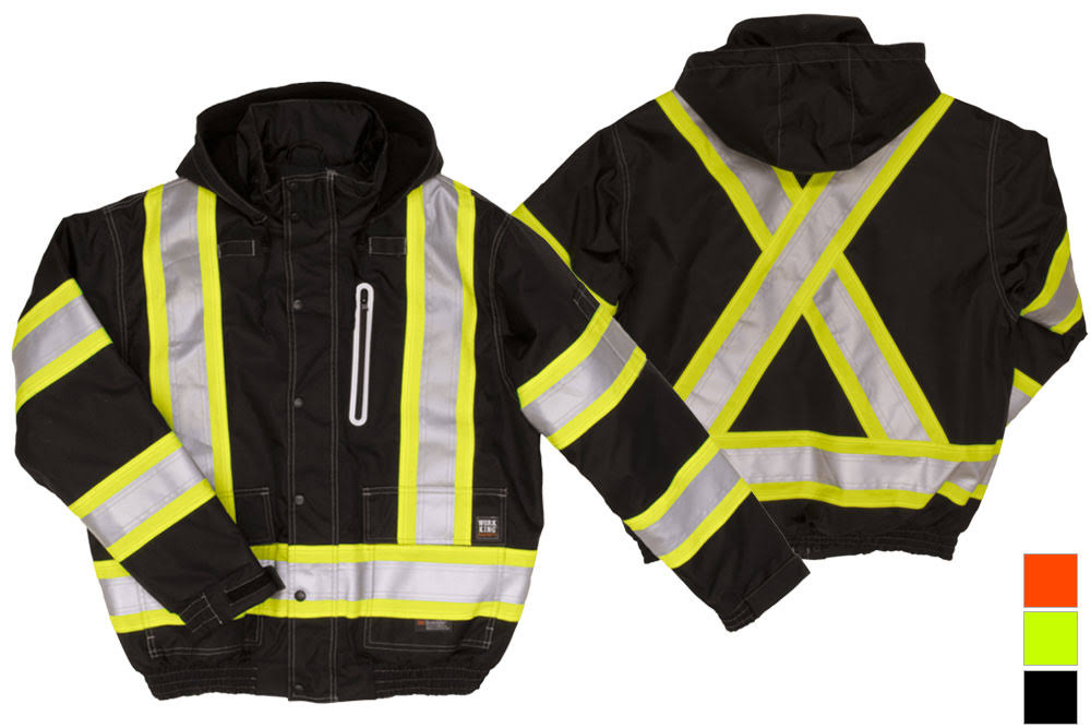 Orange Waterproof Ripstop Safety Bomber L6035