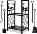 Heavy Duty Steel Firewood Rack V562062