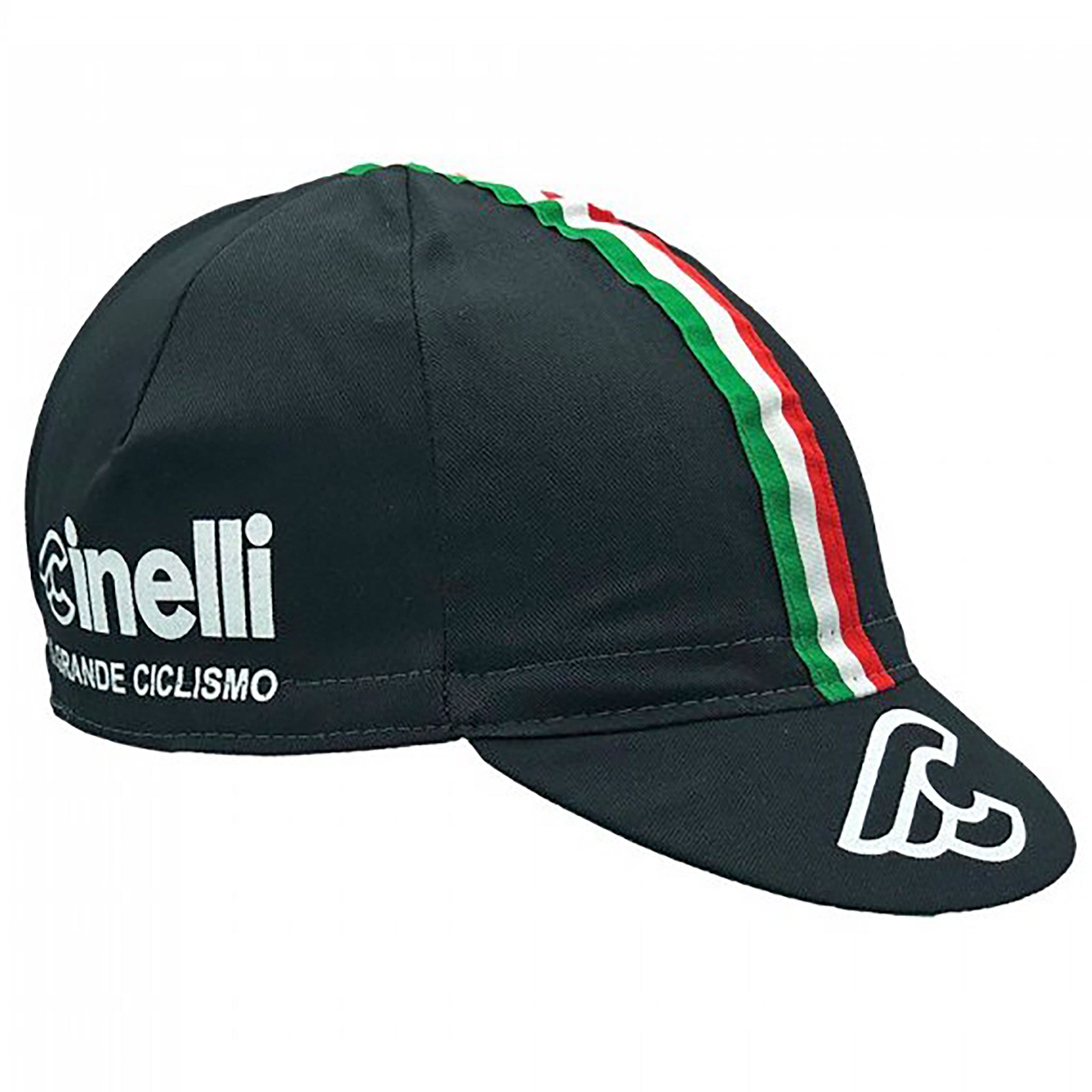Black Cycling Cap V708