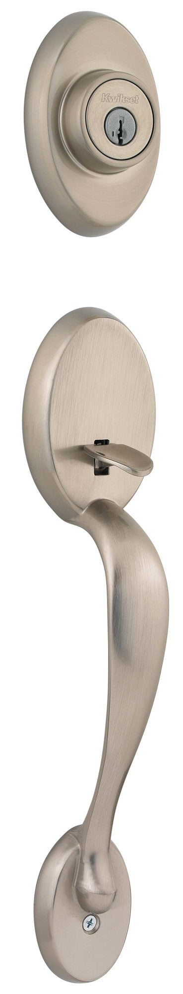 Nickel Chelsea Single Cylinder Sectional Handleset Y341499