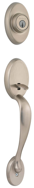 Nickel Chelsea Single Cylinder Sectional Handleset Y341499
