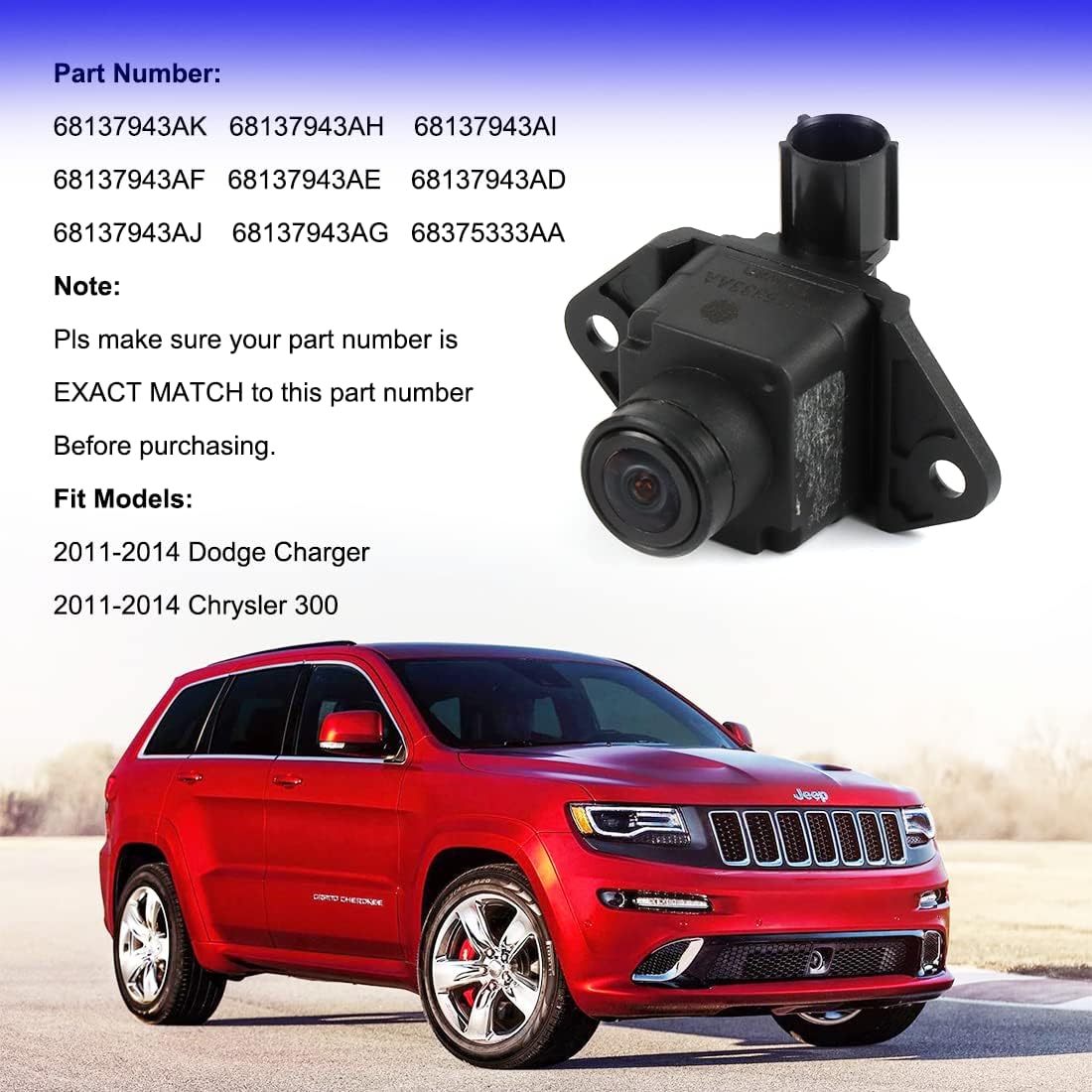 Rear View Backup Camera Park Assist Camera E331